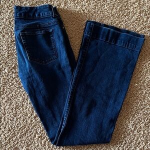 Elie Tahari Adena Trouser Flare Jeans